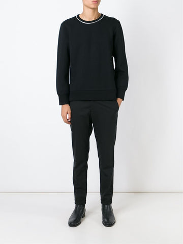 Zipped Neck Sweatshirt