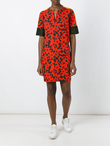 PRINTED SHIFT DRESS