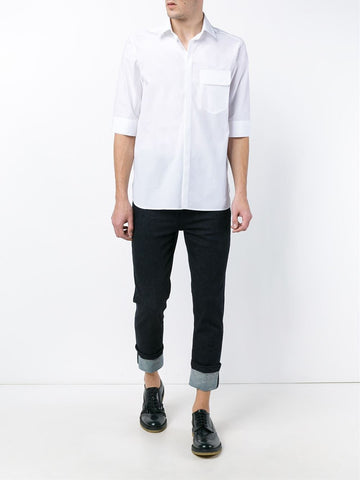 Short Sleeved Cotton Shirt