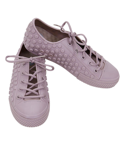 Melissa Polibolha Marc -Pinkish Beige Dotted Lace Up Melissa Shoes