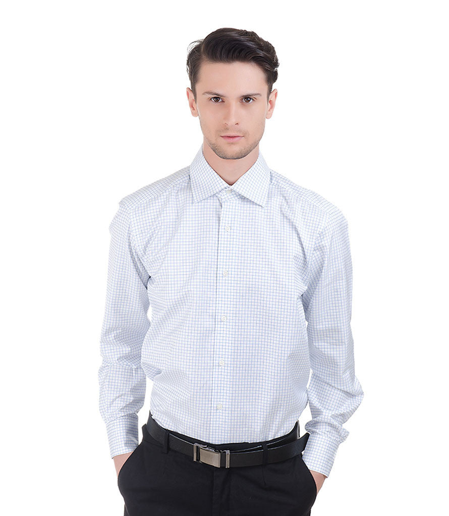 Nina Ricci Blue Check Shirt