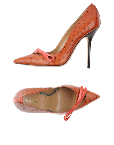 Ostrich Pumps