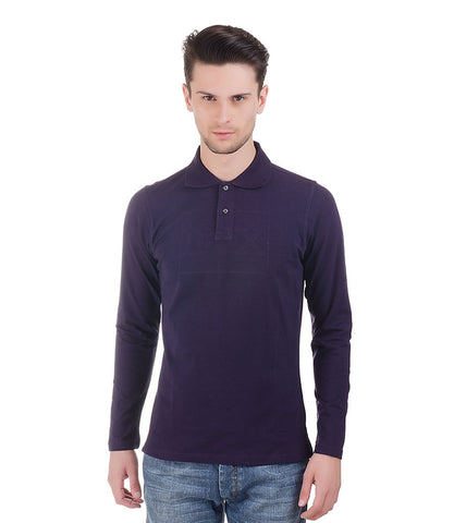 Lagerfeld Purple Polo T-Shirt