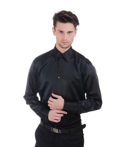 Lagerfeld Plain Black Shirt
