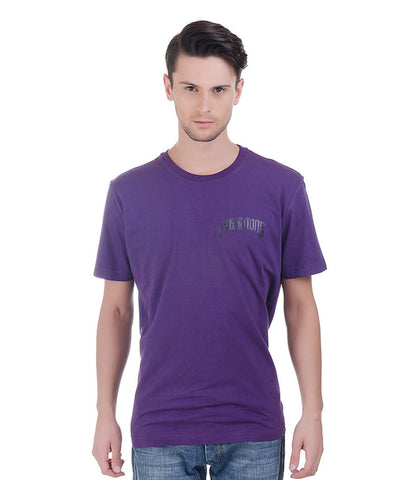 Richmond Purple Round Neck T-Shirt