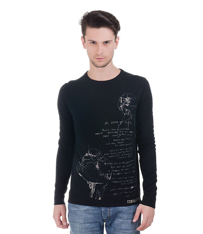 Richmond Black Fullsleeve Pullover