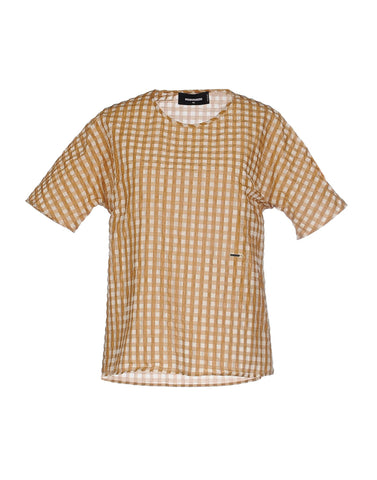 Checkered Boxer Blouse