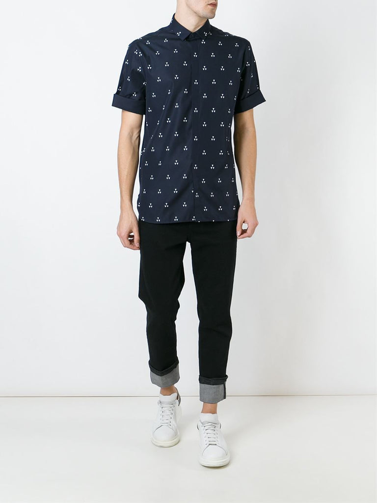 Geometric Print Shirt