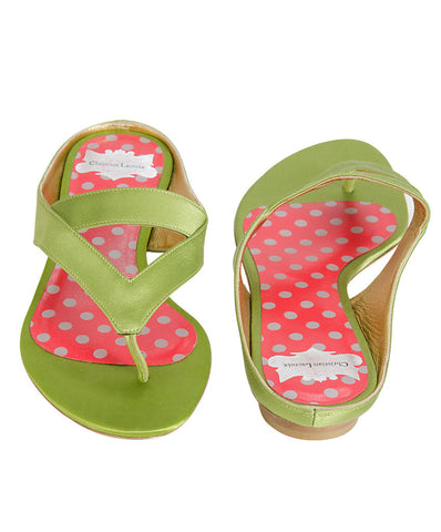 Christain Lacroix’s Classic Thong Sandals