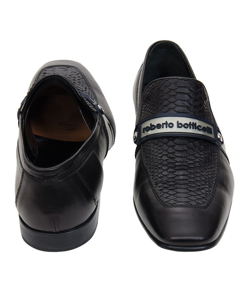 Roberto Botticelli Men's Black Loafer