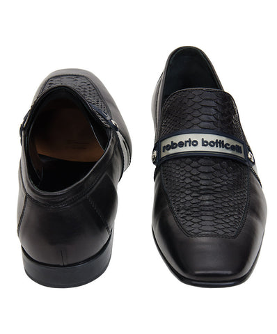 Roberto Botticelli Men's Black Loafer