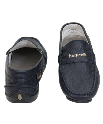 Roberto Botticelli Blue leather Moccasin