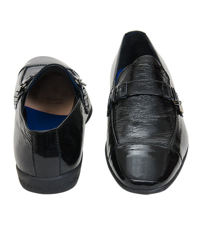 Roberto Botticelli Black Formal Moccasins