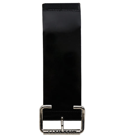 Miss Sixty Chunky Black Waist Belt With Elastic Back