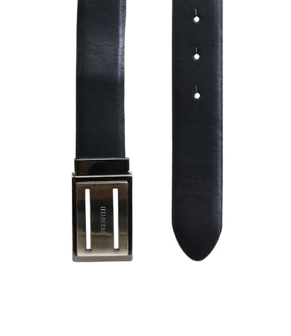 Lagerfeld Plain Black Formal Belt