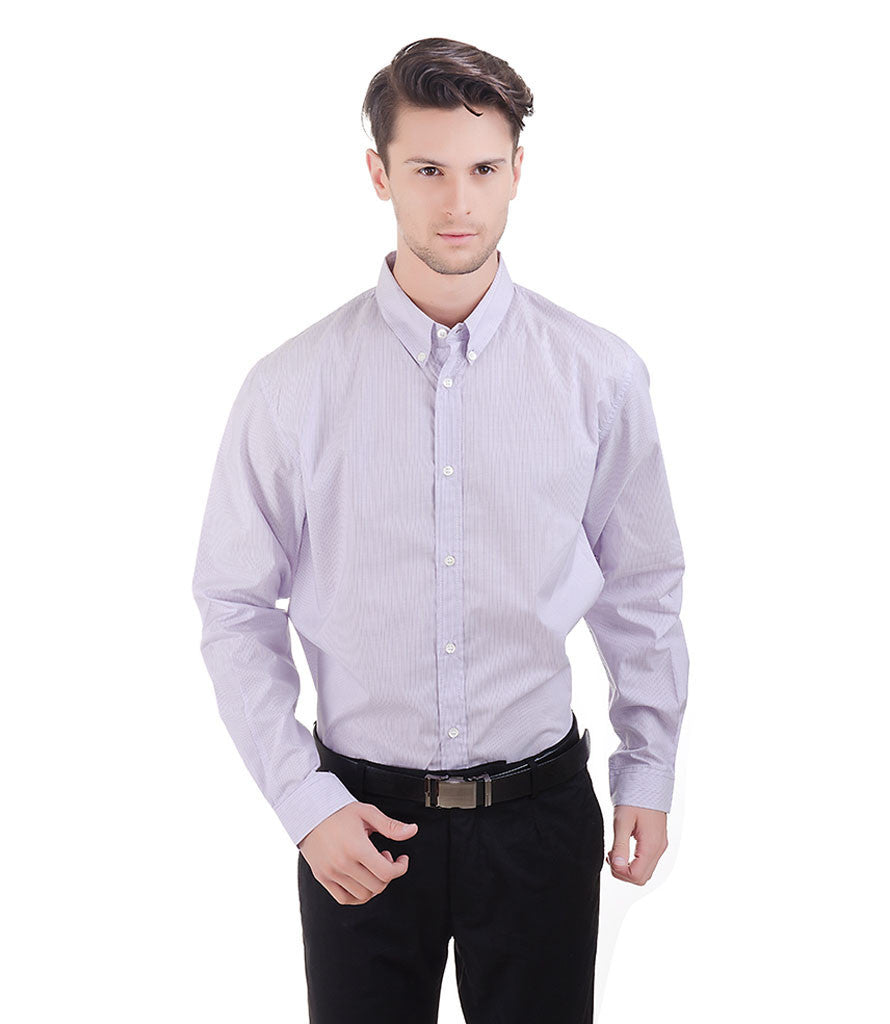 Farhi Purple Stripe Shirt